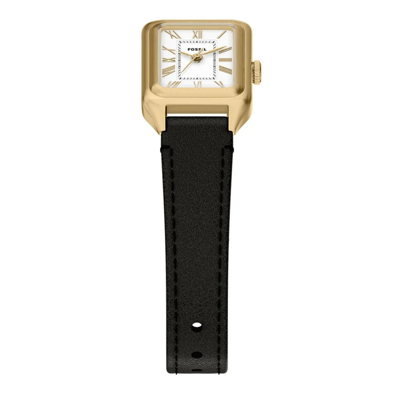 Fossil Raquel Mini Rectangular White Dial Watch ES5470