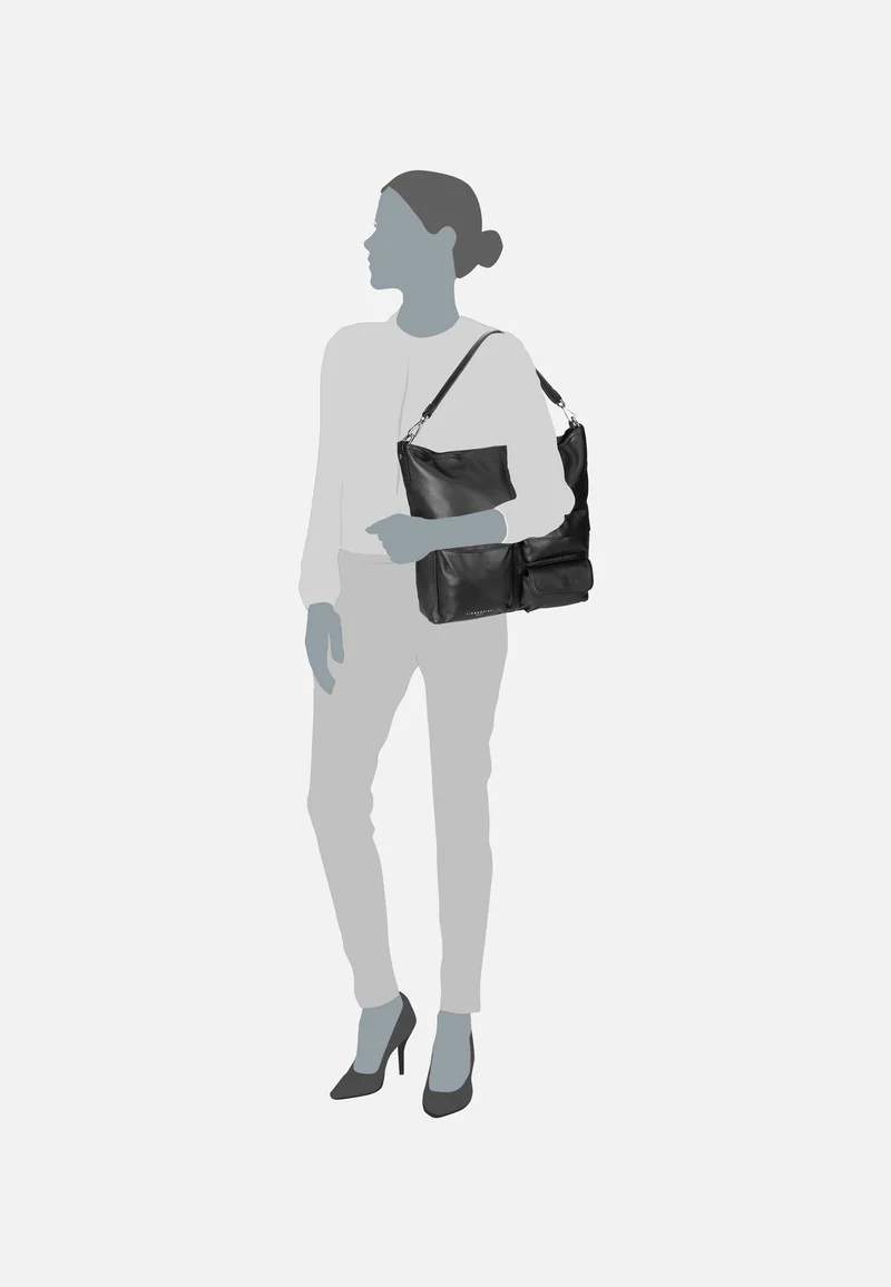 LK 204 Archive M 2165288 Black - Hobo Bag