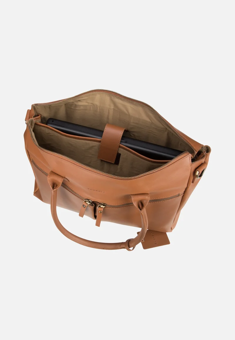 Vintage Valerie Laptopbag 15'' 6988 Cognac - Aktentasche