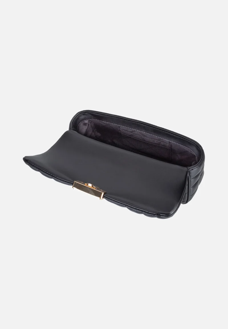 Tribeca Small Conv Chain Shldr Black - Abendtasche