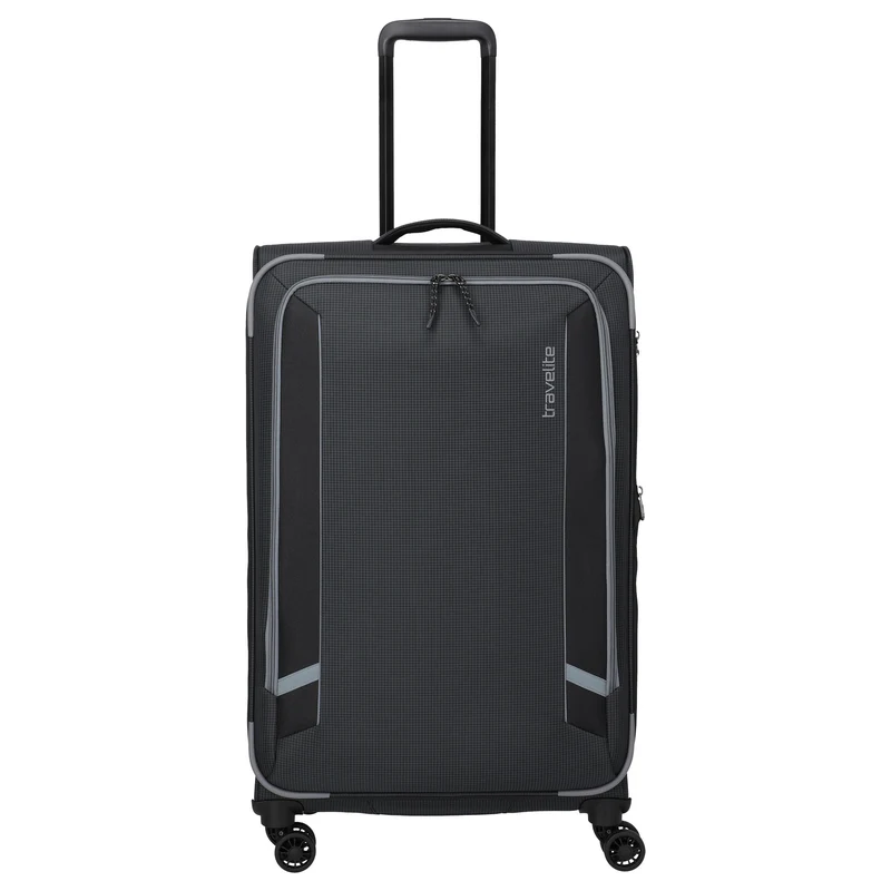 Travelite Corsiica - 4-Rollen-Trolley L 77 cm erw. (black)