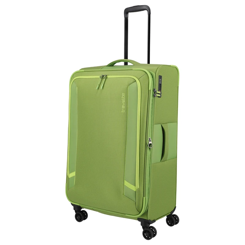 Travelite Corsiica - 4-Rollen-Trolley L 77 cm erw. (fresh green)