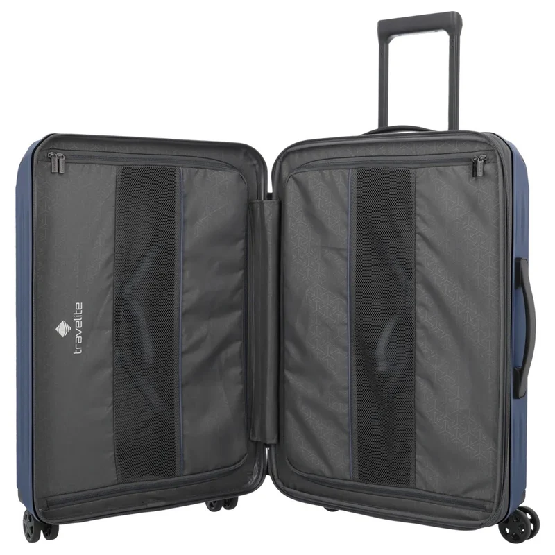 Travelite Dynamiic - 4-Rollen-Trolley Set 3tlg. (denimblue)