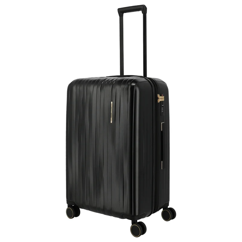 Travelite BARBARA Novelty - 4-Rollen-Trolley M 65 cm erw. (schwarz)