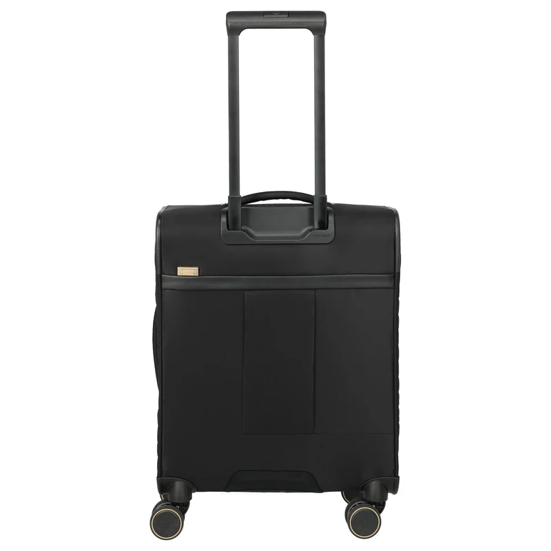 Travelite BARBARA Stepp - 4-Rollen-Trolley S 55 cm erw. (schwarz)