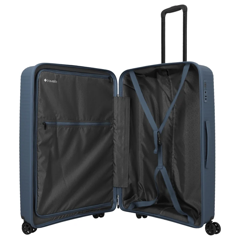 Travelite Air Stripe - 4-Rollen-Trolley Set 3 tlg. (navy)