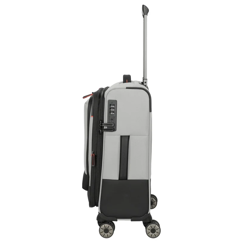 Travelite Crosslite - 4-Rollen-Kabinentrolley S 55 cm erw. (natur)