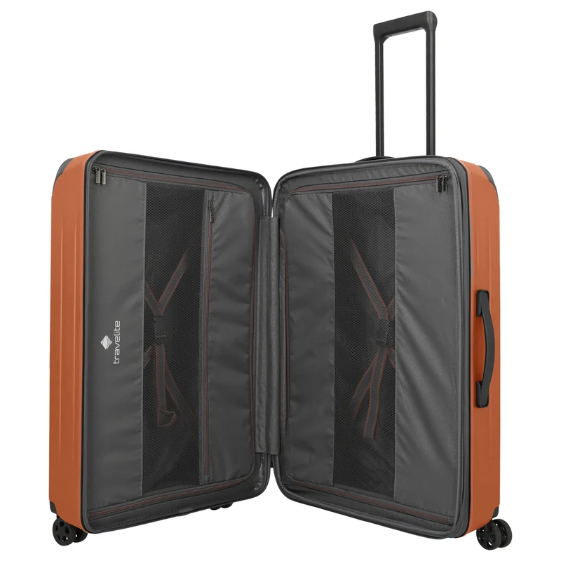 Travelite Dynamiic - 4-Rollen-Trolley Set 3 tlg. L+M erw. (kupfer)