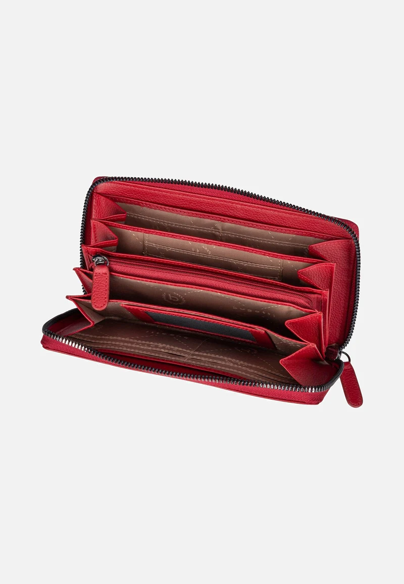 Mira Long Zip 1012 Rot - Portemonnaie
