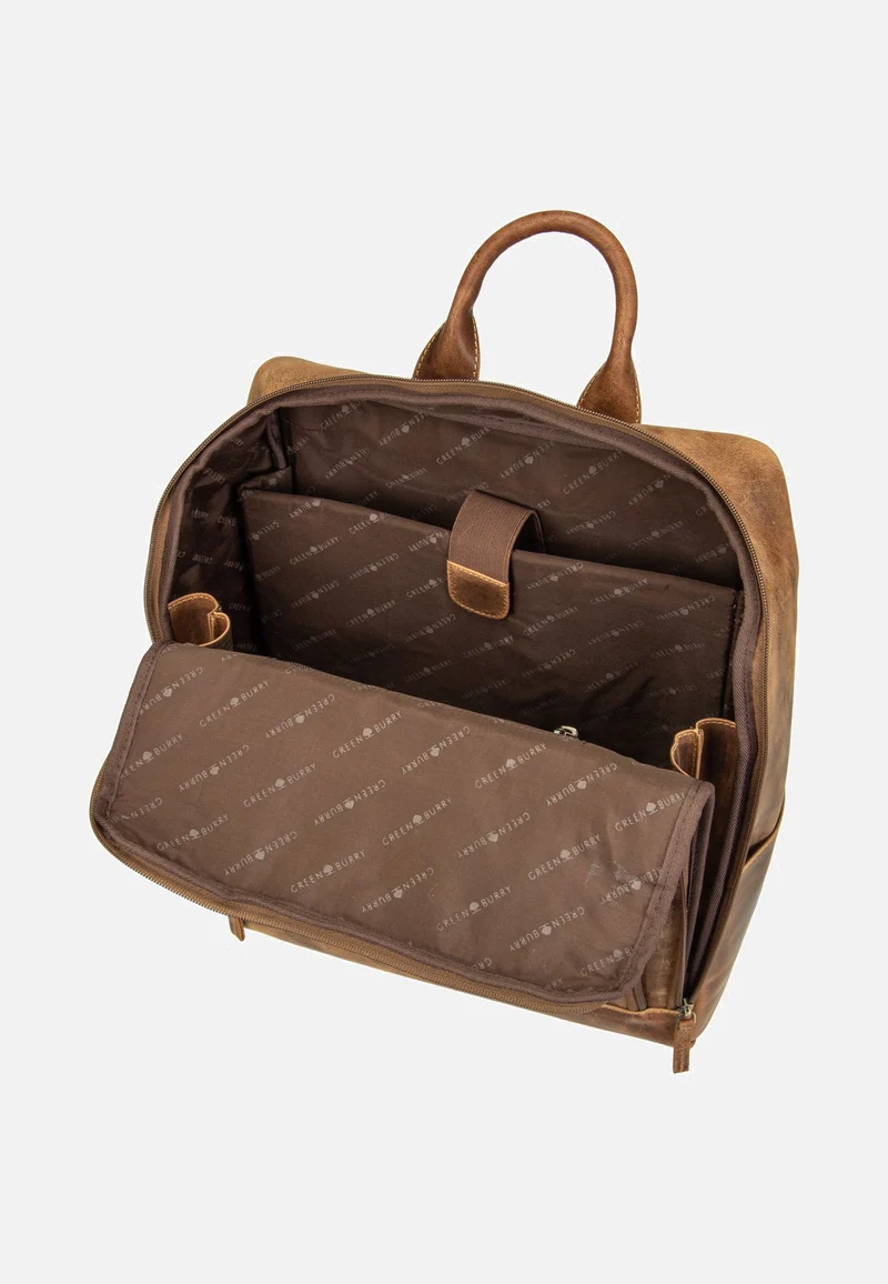 Vintage Business XL Sattelbraun - Rucksack