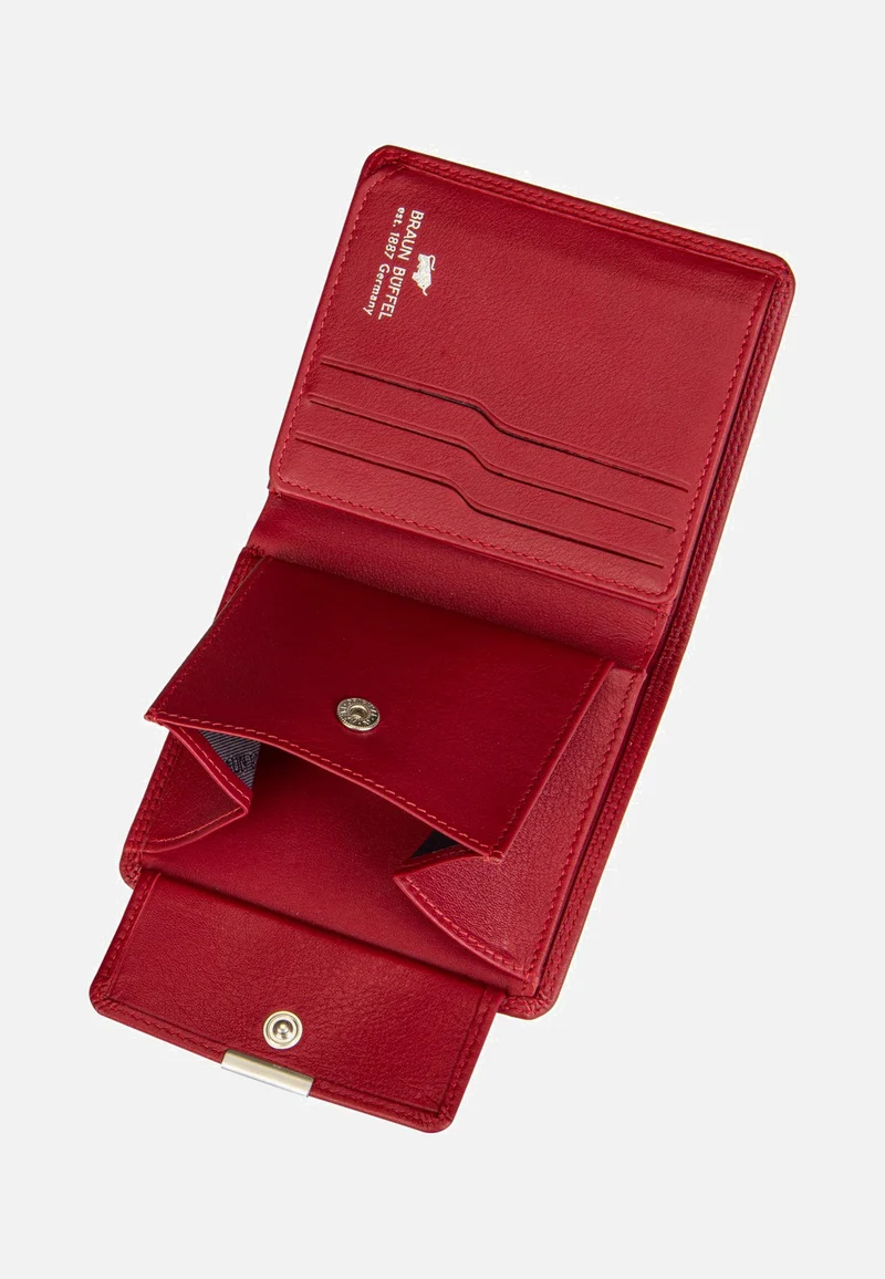 Golf RFID Coin Wallet Carré 6Cs Red - Portemonnaie