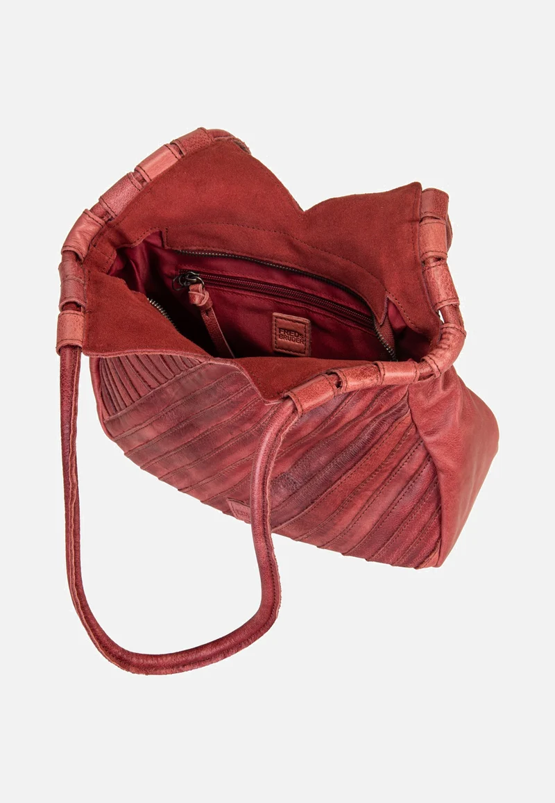 Criss-Cross Hobo Deep Sandalwood - Hobo Bag