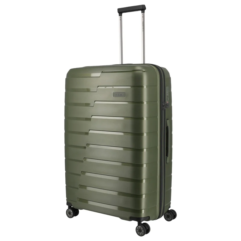 Travelite Air Base - 4-Rollen-Trolley Set 3tlg. erw. (olive)