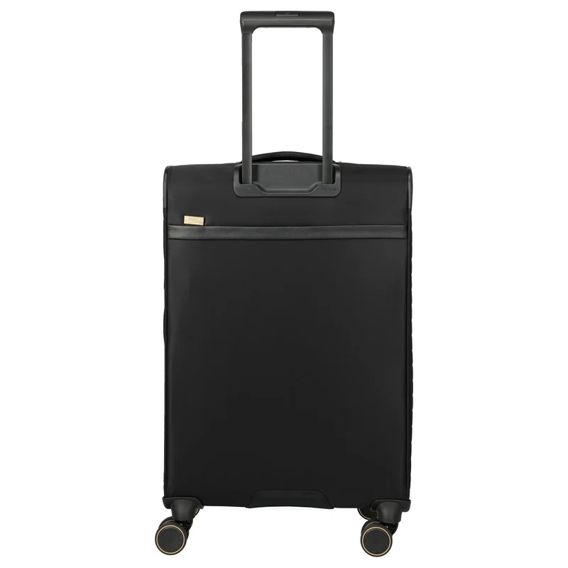Travelite BARBARA Stepp - 4-Rollen-Trolley M 68 cm erw. (schwarz)