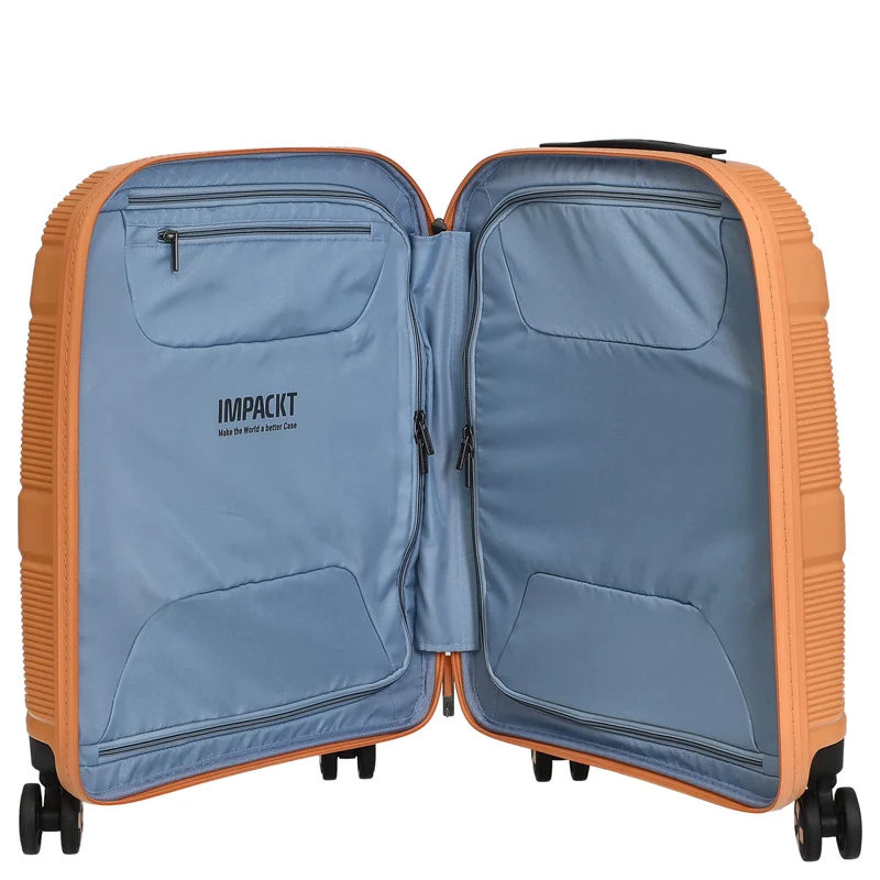 Impackt IP1 - 4-Rollen-Kabinentrolley 55 cm S mit USB Port (Garden apricot)