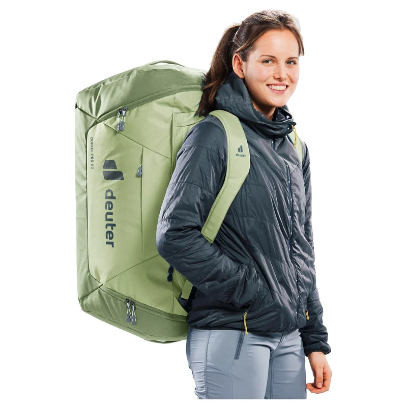Deuter Pro 60 - Reisetasche/Reiserucksack 66 cm (mineral-grove)