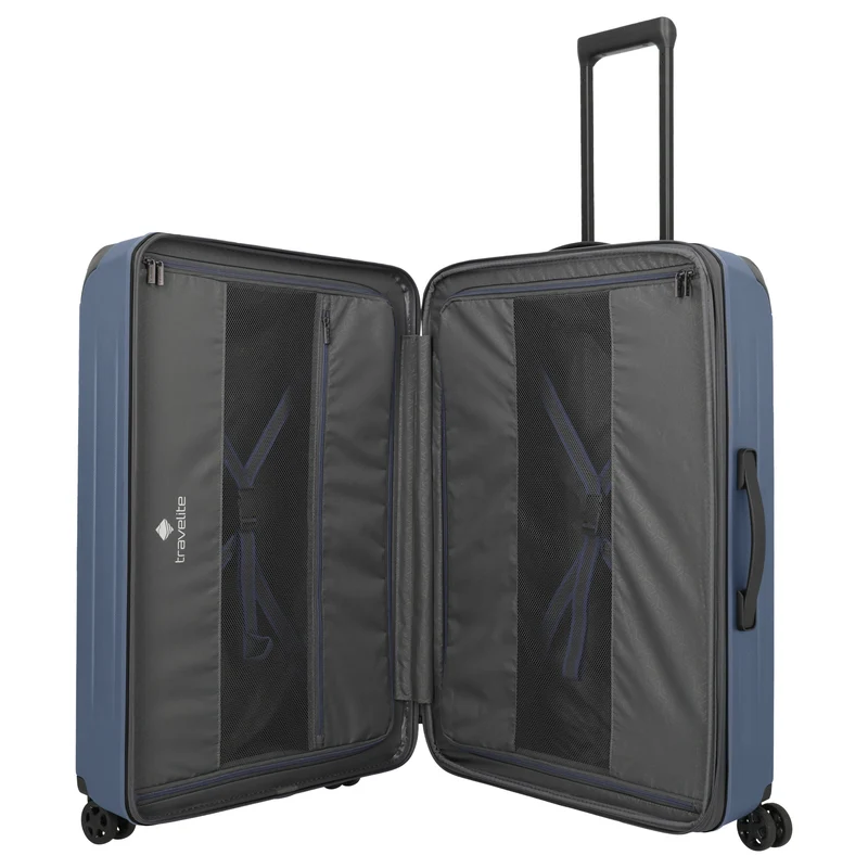 Travelite Dynamiic - 4-Rollen-Trolley Set 3 tlg. L+M erw. (denimblue)