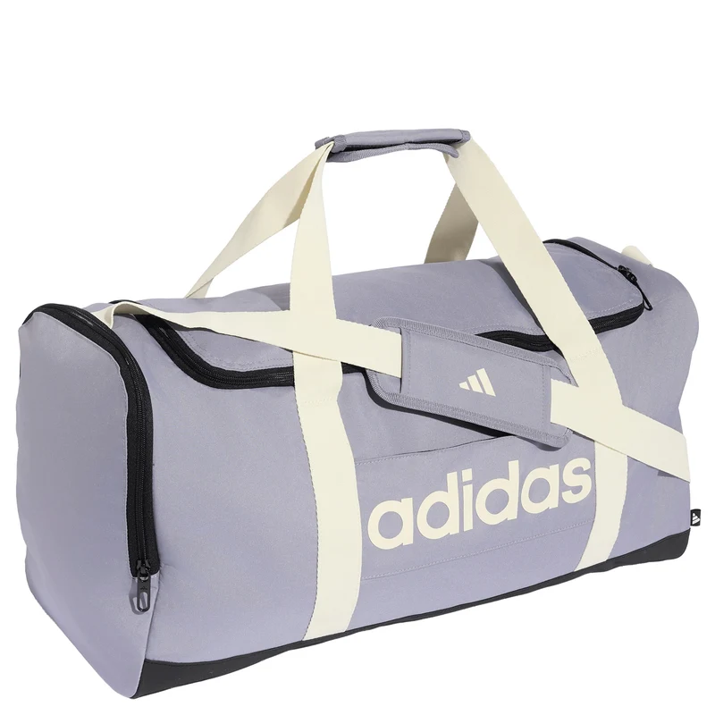 adidas Linear Duffel M - Sporttasche 56 cm (slate/ivory)