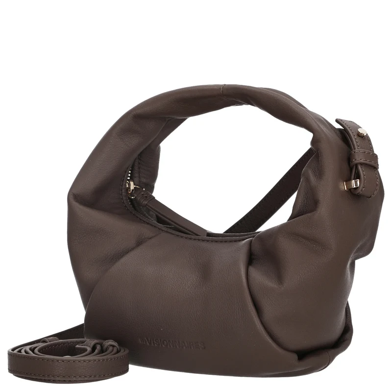 Les Visionnaires Greta Mini Essential Soft Grainy - Umhängetasche 23 cm (chocolate)