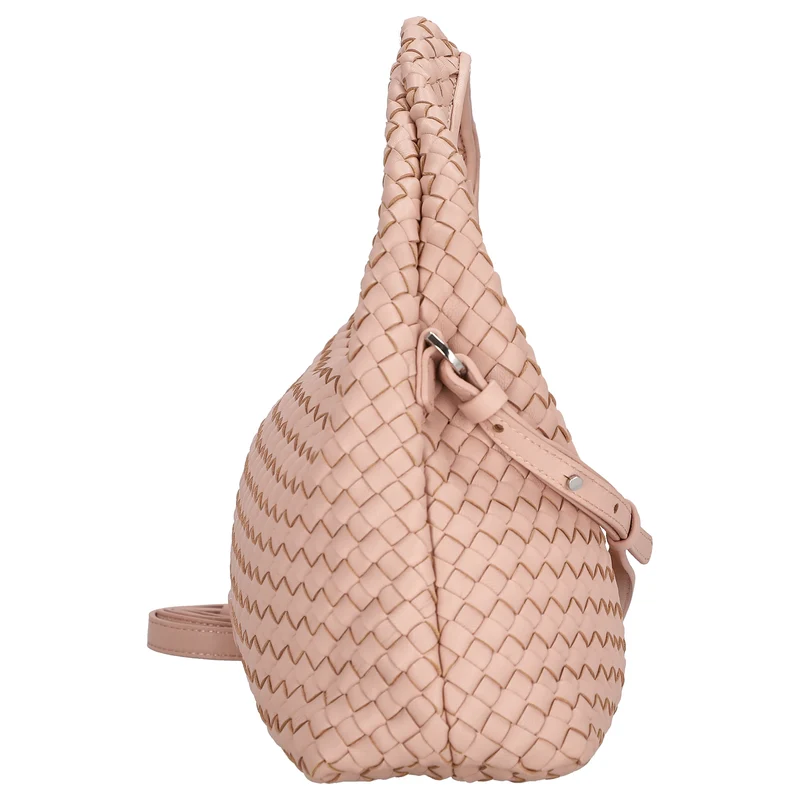 Les Visionnaires Sadie Grande Weave Silky - Henkeltasche 40 cm (rose quartz)