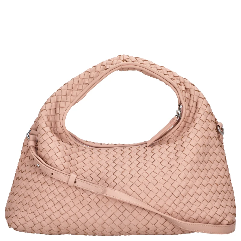 Les Visionnaires Sadie Grande Weave Silky - Henkeltasche 40 cm (rose quartz)