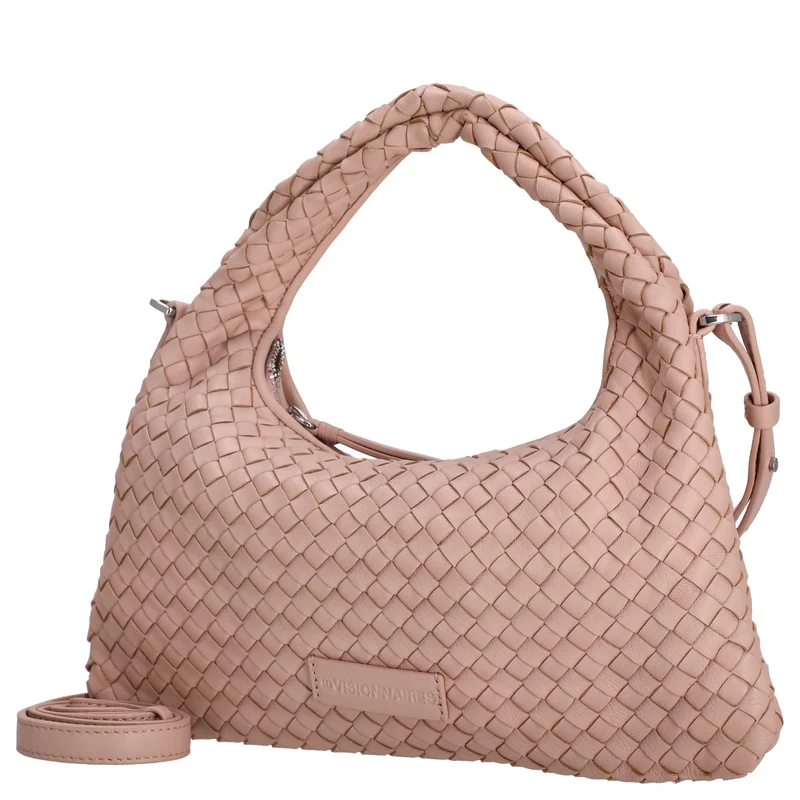 Les Visionnaires Sadie Weave Silky - Henkeltasche 37 cm (rose quartz)