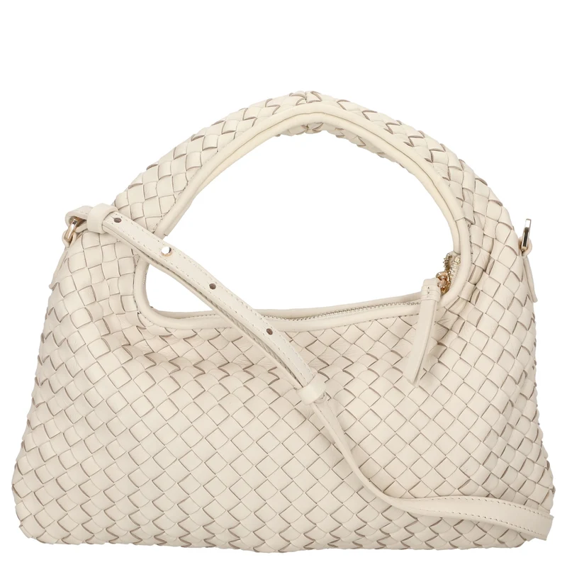 Les Visionnaires Sadie Weave Silky - Henkeltasche 37 cm (vanilla)