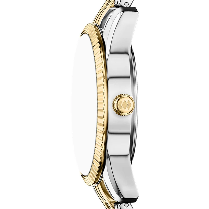 Fossil Scarlette Round Black Dial Watch ES5458