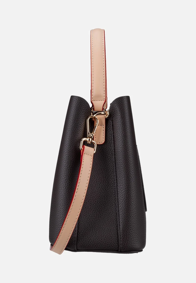 Ella Top Handle Bag Darkbrown - Satchel