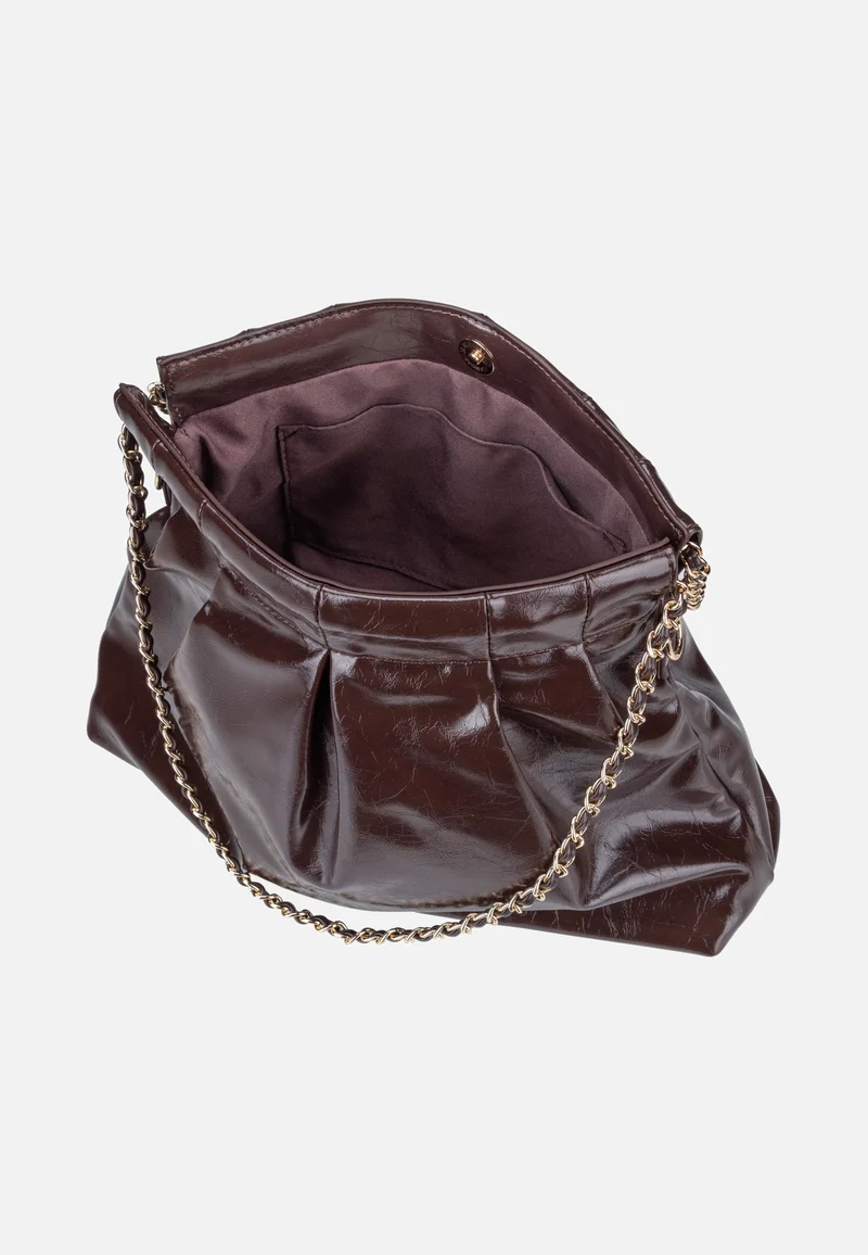 Loimaa Shoulderbag Dark Brown - Schultertasche