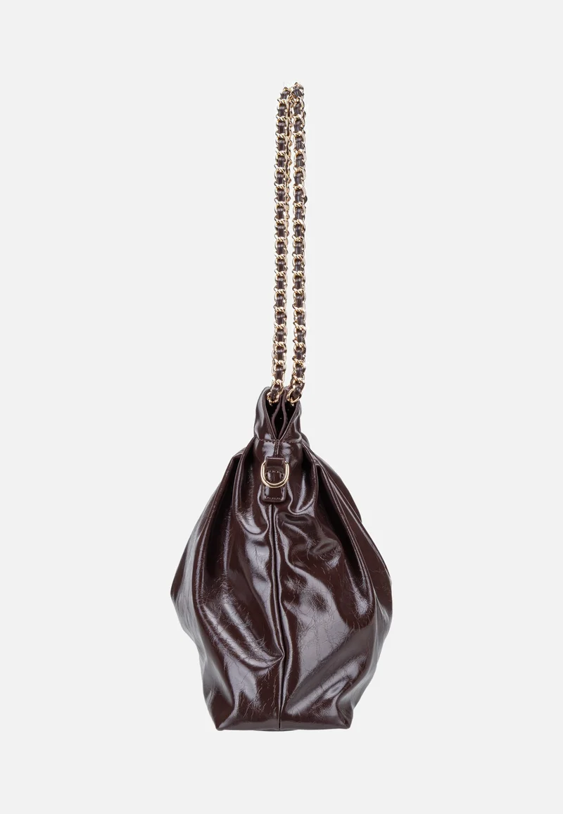 Loimaa Shoulderbag Dark Brown - Schultertasche