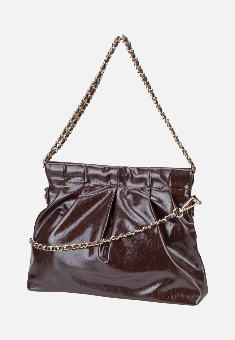 Loimaa Shoulderbag Dark Brown - Schultertasche