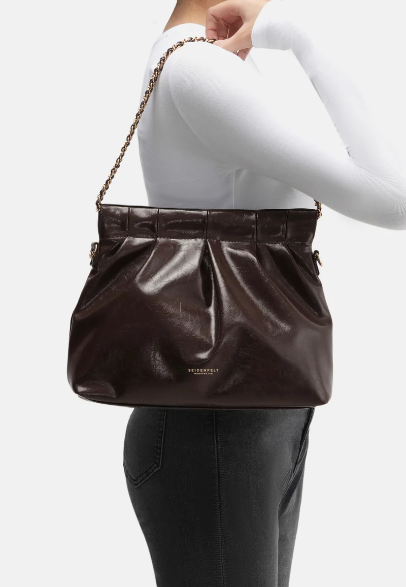 Loimaa Shoulderbag Dark Brown - Schultertasche