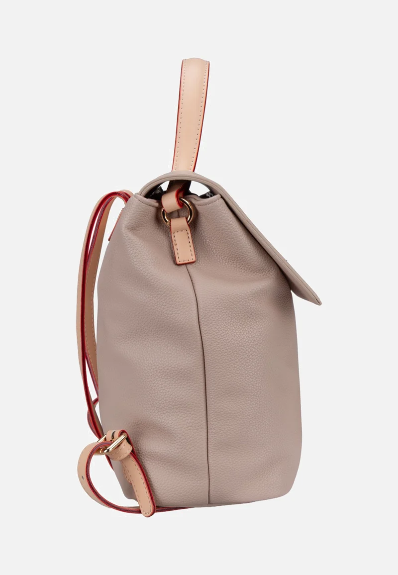 Ella Ladies Backpack Beige - Rucksack