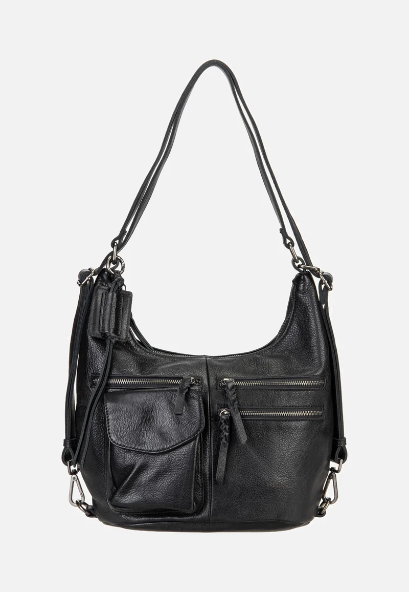 My Forever Friend Multi 3882 Black - Hobo Bag