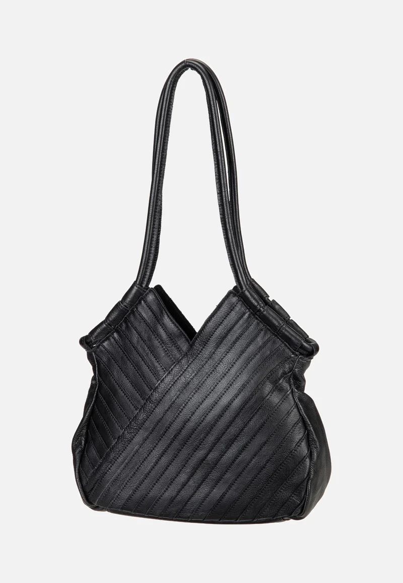 Criss-Cross Hobo Black - Hobo Bag