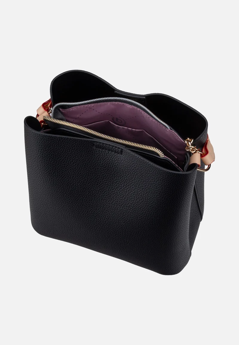 Ella Top Handle Bag Black - Satchel