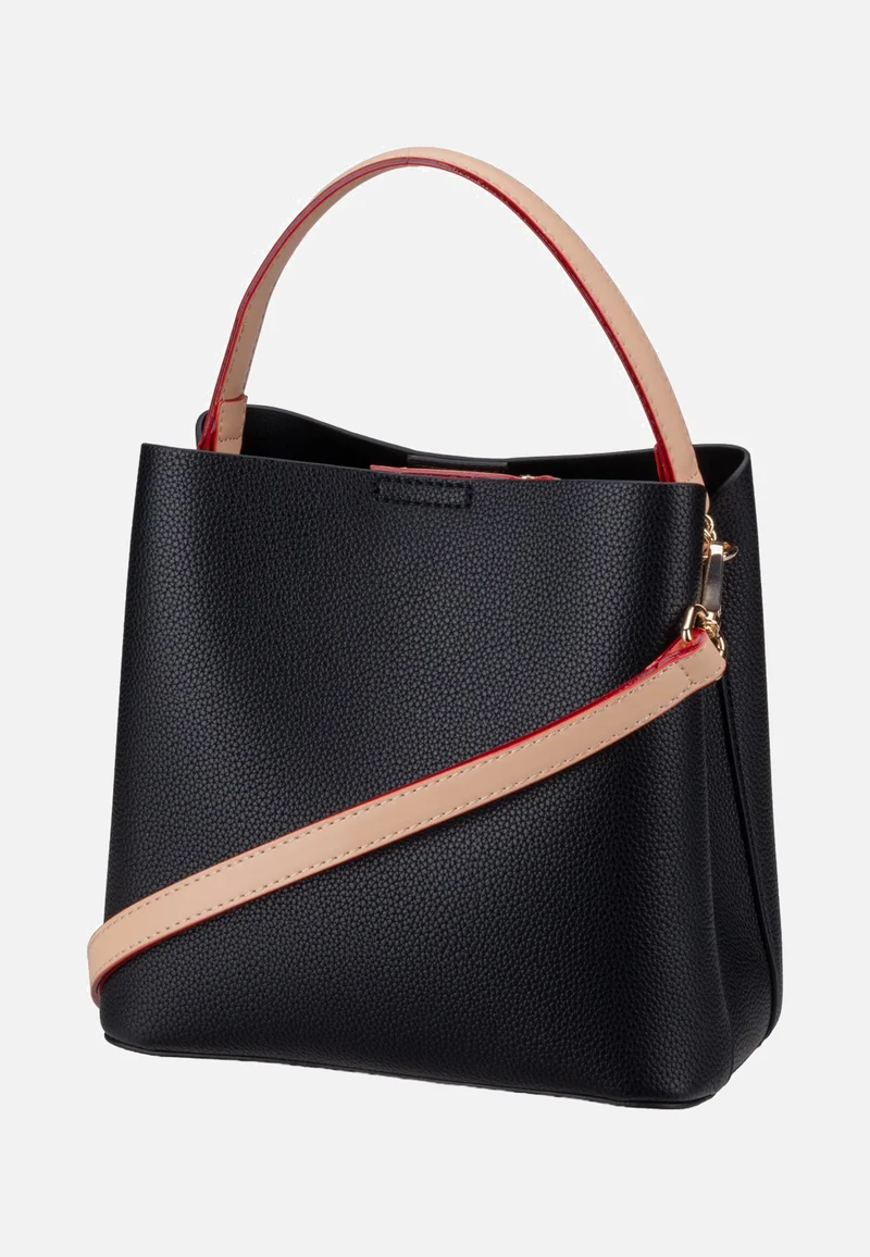 Ella Top Handle Bag Black - Satchel