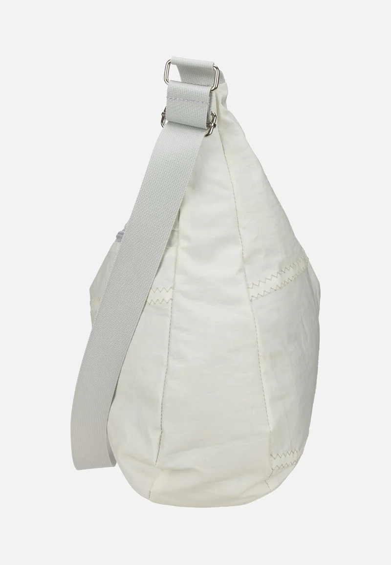 Bucht Stencil Weiss/Grau - Hobo Bag