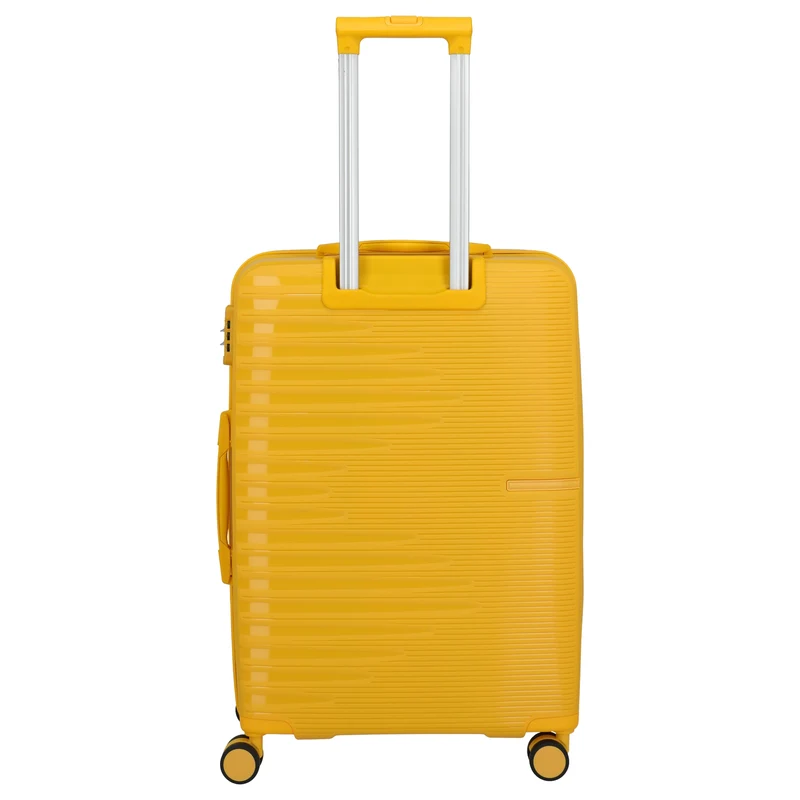 Travelite Pacific - 4-Rollen-Trolley 67 cm (yellow)