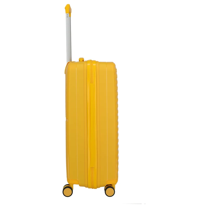 Travelite Pacific - 4-Rollen-Trolley 67 cm (yellow)