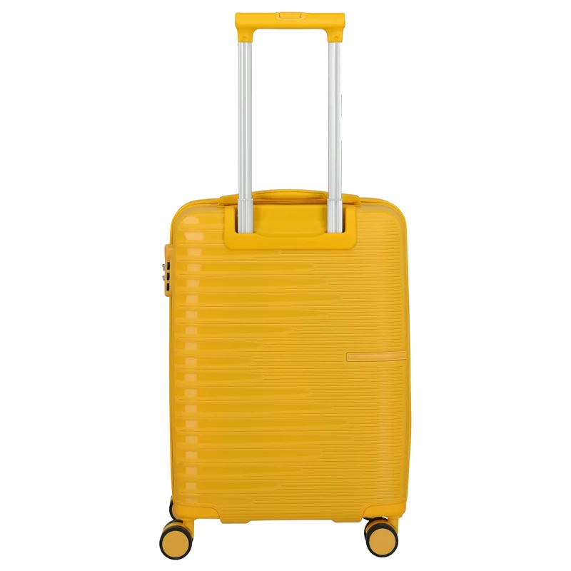 Travelite Pacific - 4-Rollen-Kabinentrolley 55 cm (yellow)