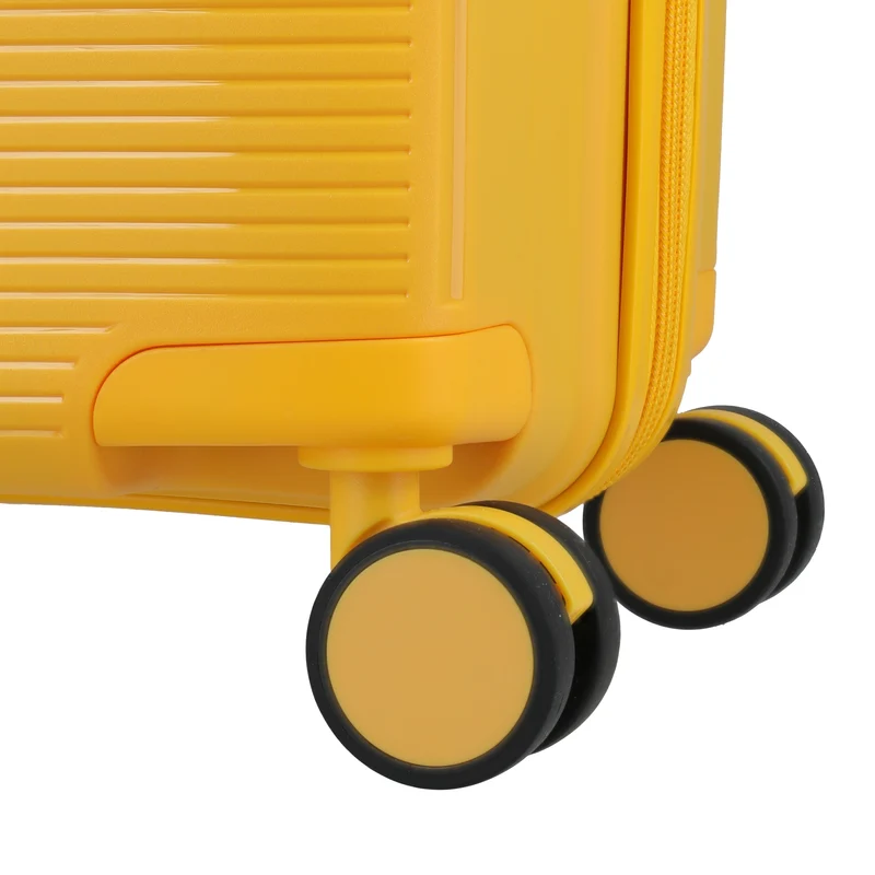 Travelite Pacific - 4-Rollen-Kabinentrolley 55 cm (yellow)