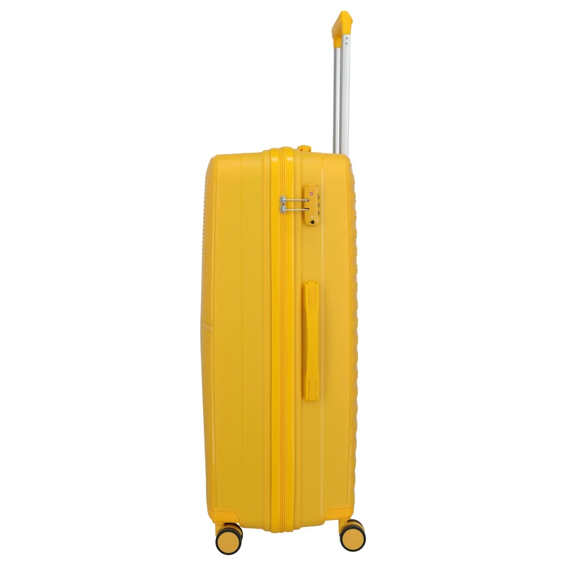 Travelite Pacific - 4-Rollen-Trolley 78 cm (yellow)