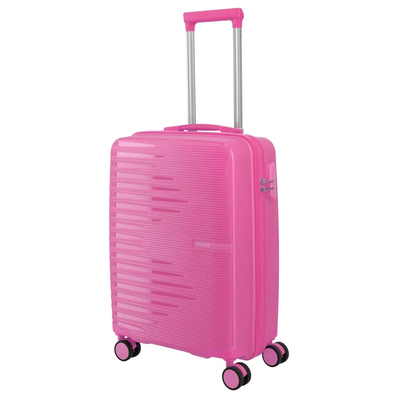Travelite Pacific - 4-Rollen-Kabinentrolley 55 cm (pink)