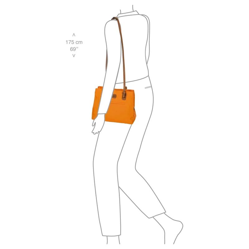Brics X-Bag - Shopper M 32 cm (sunset)