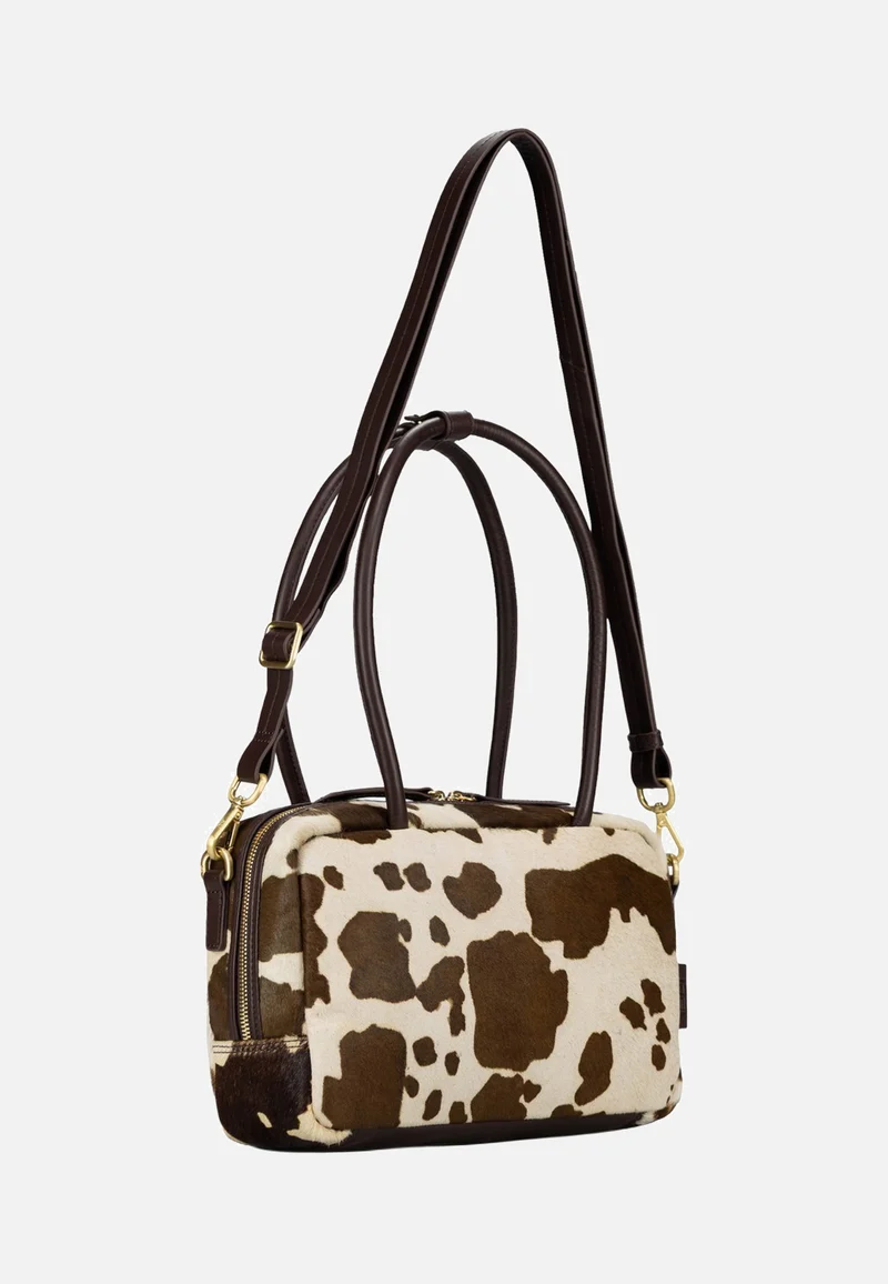 Furry Cow Bowling Bag M 3120 Brown - Bowling Bag