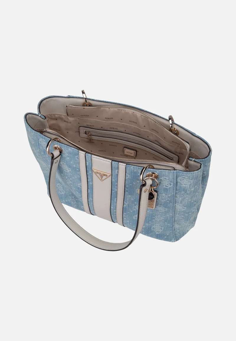 Noelle II 72250 Denim Logo - Shopper