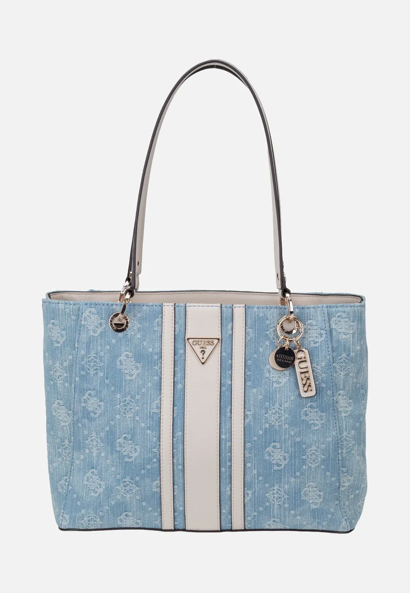 Noelle II 72250 Denim Logo - Shopper