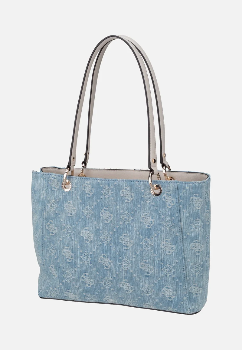 Noelle II 72250 Denim Logo - Shopper